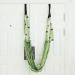 Alomejor Waist-Back-Leg Stretch Belt | Yoga Fitness Band with Door Anchors for Aerial Ballet & Dance | Free Size Light Green - Buy Online on GoSupps.com