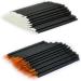 SOESFOUFU Makeup Eye Wands 50pcs Eyeliner with Brush Applicator White Eye Makeup Tools Eyeliner Brush Disposable Wand 10*0.5cm White - Buy Online on GoSupps.com