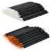 HAPINARY 100pcs Eye Makeup Tools Makeup Eyeliner Brushes White Make up Kit Gel Eyeliner Disposable 10*0.5cm As Shown