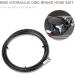 VGEBY 2m Hydraulic Disc Brake Hose with Olive Rings for AVID, Tektro, Sram - Brake Oil Tube for E5 E9 ER XX XO - Connecting Insert Included - Buy Online on GoSupps.com