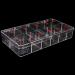 Beauticom USA Small Empty 11 Space Nail Art Tip Storage Organizer Box - Clear | Large Case for False Nail Tips & Accessories - Buy Online on GoSupps.com