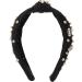 Valentine's Day Headband Durable Top Knot Hairband Wide Application for Wedding (Black) - Buy Online on GoSupps.com
