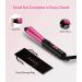 Mini 3/4 Inch Ceramic Hair Curler for Short Hair - Dual Voltage Travel Size Curling Iron with Storage Bag - Buy Online on GoSupps.com