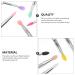 Healeved 10pcs Eye Shadow Brush Facial Scrubber Women Eyeshadow Brush Exfoliating Lip Brush - Buy Online on GoSupps.com