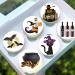 24 x Pre-Cut Halloween Mix 20 Edible Stand up Wafer/Rice Paper Cupcake Toppers Birthday Party Cake Decorations - Buy Online on GoSupps.com