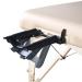 Master Massage Ergonomic Dream Headrest Face Cradle - Universal Size, Black - Buy Online on GoSupps.com