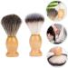 2PC Professional Shaving Brush Set - Wooden Duster Brushes for Men | Perfect Gift for Barbers & Shaving Enthusiasts - Buy Online on GoSupps.com