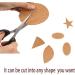 YYaaloa Round Cork Tiles Sheets - 24Pcs Self-Adhesive Mini Backing for DIY Coasters & Crafts Board - Buy Online on GoSupps.com