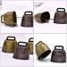Milisten 2pcs Cow Horse Sheep Grazing Copper Bells Metal Cattle Bells Sheep Bell Pet Collar Ornament Farm Animal Loud Bronze Bell Pet Anti- Theft Accessories Bell Size L 3X3.4CM - Buy Online on GoSupps.com