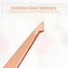 VOCOSTE Eyebrow Tweezers Stainless Steel Tweezers for Men Rose Gold Tone - Buy Online on GoSupps.com