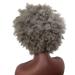 Shop Women's Silver Wavy Curly Synthetic Wig - 80s 70s 60s Retro Styles | International Shipping - Buy Online on GoSupps.com