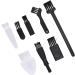Portable Electric Shaver Cleaning Brush Set - 8pcs Sturdy PP Accessories for Optimal Grooming Care - Buy Online on GoSupps.com