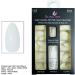 Bling Art False Nails 360 Stiletto Almond Long False Salon Nails Natural White Acrylic Fake Nail Tips with glue - Buy Online on GoSupps.com