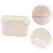 Alipis 2pcs Food Storage Organizer Microwave Crisper Fruit Containers Oat Salad Baby Microwaveable - Buy Online on GoSupps.com