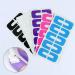 FSYEEL 6 Sheets Nail Polish Protector - Disposable U-Shape Peel Off Sticker Tapes for Glue-Spill Proof Nails - Nail Art Equipment for Manicure and Decoration - Buy Online on GoSupps.com