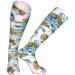 Sea Turtles Compression Socks for Men & Women - 15-20 mmHg Circulation Support for Running & Cycling - Buy Online on GoSupps.com