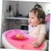 TOYANDONA Silicone Whale Plate - Child Red Toddler Board 31.5x23.5cm | Suction Bowl & Food Container - Buy Online on GoSupps.com