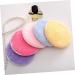 5pcs Round Cleansing Pads Puff Cosmetics Pad Girl Cosmetic Tool Woman Makeup Accessory Face Washing Pad Small Makeup Pad Makeup Tool Girl Makeup Pad Simple Rounded Makeup Pad/2071 12x12cm - Buy Online on GoSupps.com