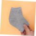 PLAFOPE 4 Pairs Anti-Crack Socks Feet Care Socks Men Socks Gel Spa Socks Heel Sleeves Ankle Socks Spa Gel Socks Anti Crack Heel Socks Mens Sock Feet Repair Socks Foot Socks Man Socks - Buy Online on GoSupps.com