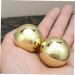 Frcolor Brass Massage Balls for Hand Exercises - Fitness Equipment & Muscle Relief - Ideal for Sports & Recovery - Buy Online on GoSupps.com