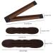 YuCool 3 Pack Mini Magic Bun Maker Set with Foam Sponge - Brown Hair Accessories - Buy Online on GoSupps.com