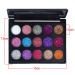 15 Colors Glitter Sparkle Eyeshadow Palette for Girls | Profusion Neon Shimmer Makeup Set - Buy Online on GoSupps.com