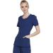 Cherokee Workwear Women's Infinity Crew Neck Scrubs Shirt - Large Navy - Buy Online on GoSupps.com
