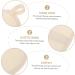 GLEAVI 6 Pcs Body Exfoliator Sponge - Men's Loofah Bath Ball & Scrubber for Deep Cleaning | Exfoliating Shower Pouf & Scrunchies - Buy Online on GoSupps.com