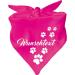 Atoll Blue Dog Triangular Scarf - Size 2 (68 cm) | Stylish & Comfortable Pet Accessory - Buy Online on GoSupps.com