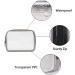 Keyri Cultural Bags & Transparent Travel Bottles Set | 4x 60ml Liquid Containers for Easy International Travel - Buy Online on GoSupps.com