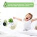 Homealexa Children Lichtwecker - Cute Creative Bedside Lamp & Alarm Clock for Kids | Snooze Function & Night Light | Perfect for Girls & Boys' School Beginners - Green - Buy Online on GoSupps.com