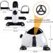 GOREDI Pedal Exerciser Stationary Mini Exercise Bike - LCD Display, Seniors Arm/Leg Exercise - White - Buy Online on GoSupps.com