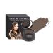 Hairline Powder Hair Shadow Powder Dark Gray Hair Root Dye Shadow Cover Hair Root Concealer For Makeup for Men and Women Hair Root Dye with Mirror and Puff Dark Brown