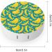 Banana Cute Contact Lens Case | Portable Travel Kit with Mirror | Round Storage Box for Daily Outdoor Use - Buy Online on GoSupps.com