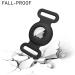 Vancle 2-Piece Airtag Dog Collar Case - Waterproof Silicone Protector for Pets | Black Small Dog & Cat Accessory - Buy Online on GoSupps.com