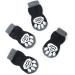 Buy Pet Heroic Indoor Anti-Slip Socks for Dogs & Cats - 8 Sizes (S to 5XL) | Paw Protection & Traction with Silicone Gel - Black 3X Large - Buy Online on GoSupps.com