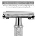 Premium Manual Razor for Men | Double-Sided Beard Cutter & Stainless Steel Hair Removal Tool | Portable Facial Care Essentials - Buy Online on GoSupps.com
