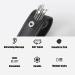 Ear Wax Remover kolatree - Ear Cleaning Tools Ear Picks Stainless Steel Earwax Removal with portable PU Storage Bag (Black Bag) - Buy Online on GoSupps.com