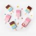 Candy Box 10Pcs Dragee Wrapping Party Gift Flower Box Sweet Wedding Candy Chocolatees (Color : Pink ice cream box) (Size : Blue Ice Cream Box) - Buy Online on GoSupps.com