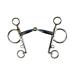 AK Pelham AKRS-2611 Single Jointed Horse Bit - Sweet Iron Mouthpiece 14cm Blue-Silver - International Shipping Available - Buy Online on GoSupps.com