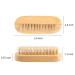 Beautyours Wooden Hand & Nail Brush 2-Pack Set - Natural Bristle Dual Surface Spa Brush - Buy Online on GoSupps.com