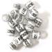 Christol Pigeon Feet 50 Pieces | Colorful T rkiye Leg Tapes for Birds | 8mm Poultry Plastic Clips - Buy Online on GoSupps.com