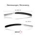 B ker Manufaktur Solingen Barber's Choice Razor - Durable Carbon Steel Blade & Classic Black Handle for Smooth Shaving - Buy Online on GoSupps.com