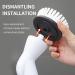 Electric spinn Scrubber - 2000mAh Shower Cleaner Brush Electric | Auto-Rotate Shower Scrubber | 7 Replaceable Brush Heads | Tub Scrubber with Retractable Handle | Household Tools for Tile Floor - Buy Online on GoSupps.com