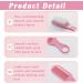 6 Piece Baby Hair Brush and Comb Set Baby Hair Brush and Comb Set for Newborns & Toddlers Natural Soft Goat Bristles for Infant Kids Perfect Baby Registry Gift(Pink Blue) - Buy Online on GoSupps.com