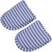 Keenso Reisen Foldable Slippers - Soft Portable Slipproof Indoor Travel Slippers for Women | Gray Stripes - Buy Online on GoSupps.com