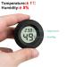 INRIGOROUS Reptile Thermometer Pack of 2 digital hygrometer thermometer Gauge Terrarium Hygrometer Lizard Spider Tortoise Tank Switchable Celsius Fahrenheit (Black) - Buy Online on GoSupps.com