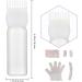 Hair Oil Applicator Bottle 160ml | Hair Dye Kit with Comb & Clear Scale | Portable Hair Bleach Tools for Home & Barber Shop - Buy Online on GoSupps.com