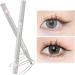 Double Tip Lower Lash Eyeliner Liquid Eye Liner Waterproof Eyeliner Liquid Liner With Ultra-Fine Tip For Natural Looking Eyelashes X601# Cool Gray - Buy Online on GoSupps.com