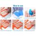 Kellegour 80 PCS EMS Gel Pads - Replacement for Abdominal Muscle Trainers Coaches & Trimmers - Buy Online on GoSupps.com
